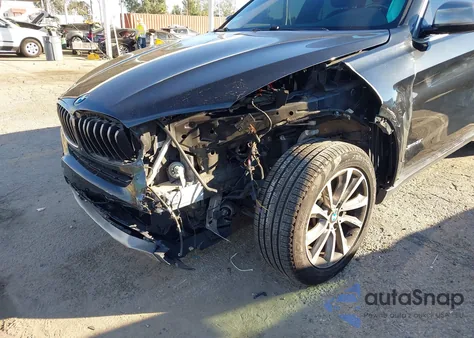 2017 BMW X6 Sdrive35I z USA, uszkodzony, nr VIN 5UXKU0C35H0G69347